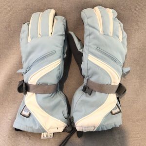 Head women’s light blue winter ski gloves
